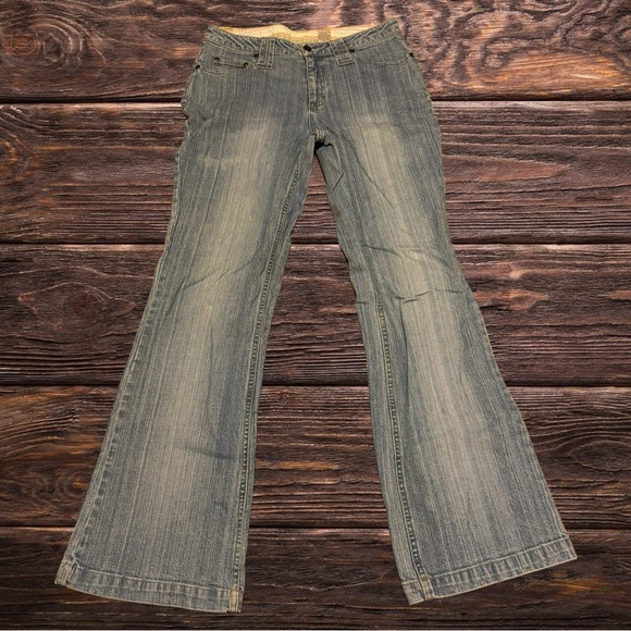 Ruff Hewn | Jeans | Ruffhewn Flared Vintage Mom Jeans Pants Denim Light ...